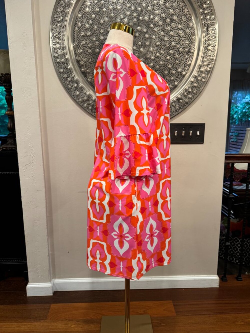 Jude Connally Kerry Flutter Sleeve Dress NWT Small - Picture 4 of 11